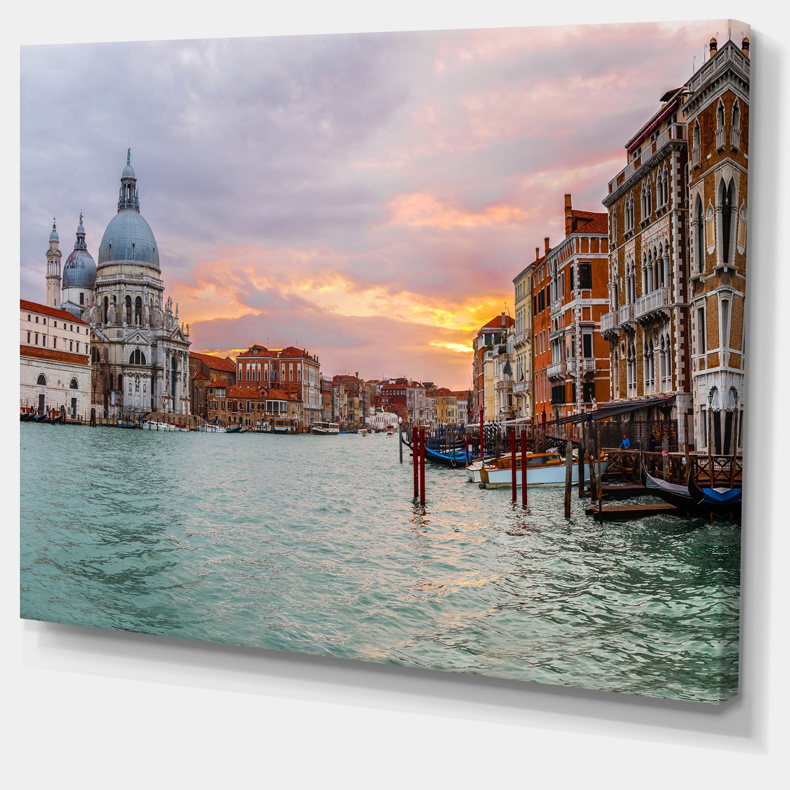 Santa Maria Della Salute - Cityscape Canvas Wall Art