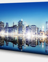 Skyscraper on New York City - Cityscape Canvas Wall Art