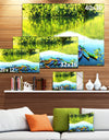 Boats in the Lake Pokhara, Nepal - Boat Wall Artwork on Canvas