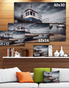 Old Fishing Boat - Boat Wall Artwork on Canvas
