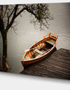 Little Rowing Boat Ferry - Boat Wall Artwork on Canvas