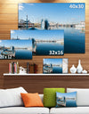 Yachts in Toulon Port, France - Boat Wall Artwork on Canvas