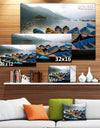 Beautiful Boats in Phewa Lake - Boat Wall Artwork on Canvas