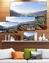 Colorful Boats Pokhara Lake - Boat Canvas Artwork