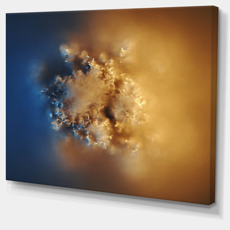 Small Macro Prickly Texture Brown - Abstract Canvas Wall Art