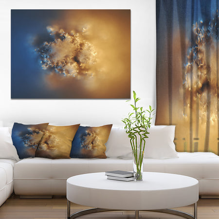 Small Macro Prickly Texture Brown - Abstract Canvas Wall Art