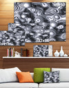 3D Abstract Wavy Bubbles'Large Abstract Wall Art