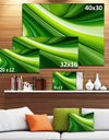 Abstract Green Lines Background'Large Abstract Wall Art