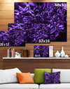 Purple Crystal Texture Design'Extra Large Abstract Canvas Art Print