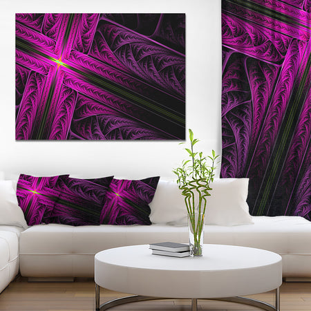 Bright Flash at the Intersection'Extra Large Abstract Canvas Art Print