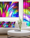 Mysterious Psychedelic Design'Extra Large Abstract Canvas Art Print