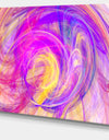 Purple Mystic Psychedelic Texture - Extra Large Abstract Art on Canvas