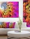 Colorful Spiral Kaleidoscope - Abstract Wall Art Canvas