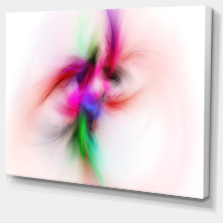 Colorful Electromagnetic Field - Abstract Wall Art Canvas