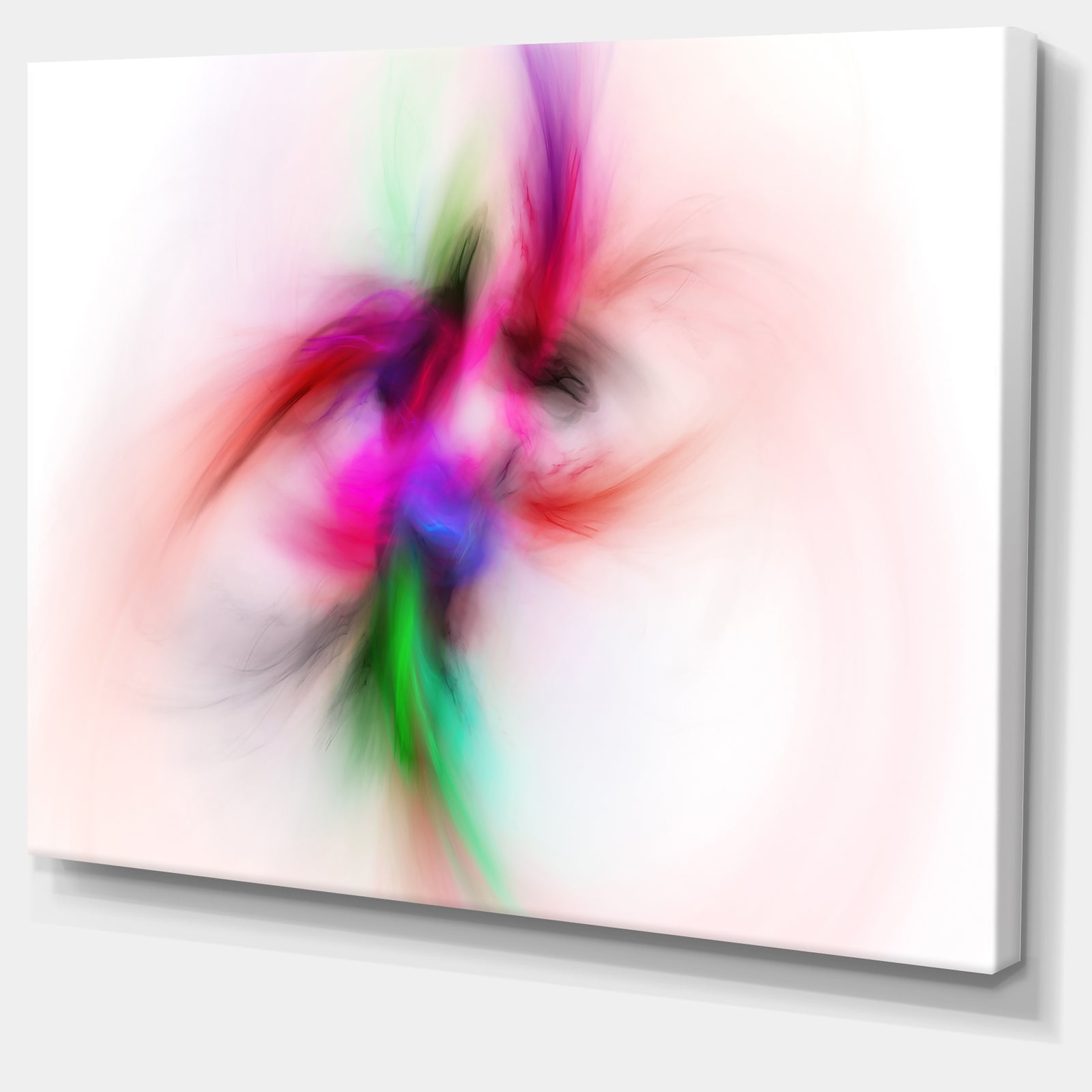 Colorful Electromagnetic Field - Abstract Wall Art Canvas