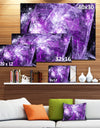 Mystic Purple Fractal Wallpaper - Abstract Wall Art Canvas