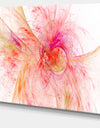 Pink Fractal Large Illustration - Large Wall Artwork