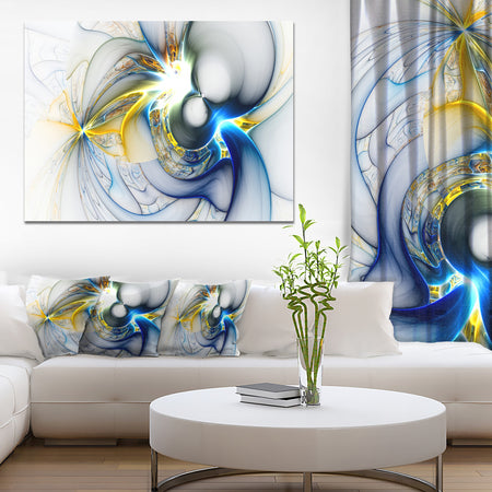 Shining Multi-Colored Plasma - Abstract Wall Art Canvas