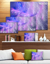 Mystic Blue Thunder Sky - Abstract Wall Art on Canvas