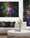 Myriad of Colored Space Circles - Extra Large Abstract Canvas Art Print