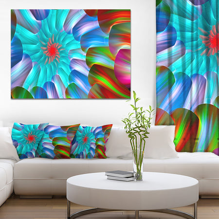 Multi-Layered Fractal Spirals - Extra Large Abstract Canvas Art Print
