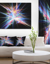 Light Blue Spectrum of Light - Extra Large Abstract Canvas Art Print