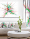 Blue Red Spectrum of Light - Extra Large Abstract Canvas Art Print