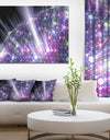 Purple Solar Bubbles Planet - Extra Large Abstract Canvas Art Print