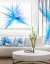 Criss Cross Spectrum of Light - Extra Large Abstract Canvas Wall Art