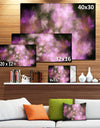 Perfect Pink Starry Sky - Extra Large Abstract Canvas Art Print