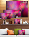 Perfect Red Starry Sky - Extra Large Abstract Canvas Art Print