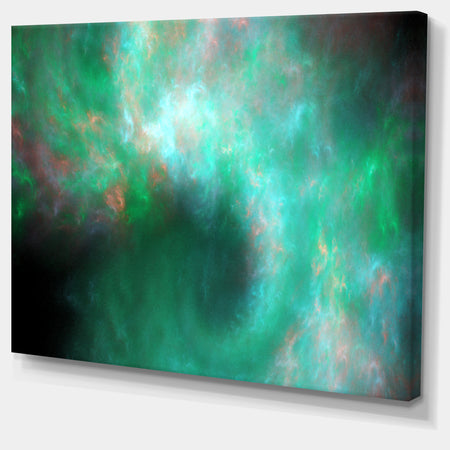 Perfect Clear Blue Starry Sky - Extra Large Abstract Canvas Art Print