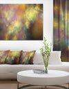 Perfect Yellow Starry Sky - Extra Large Abstract Canvas Art Print