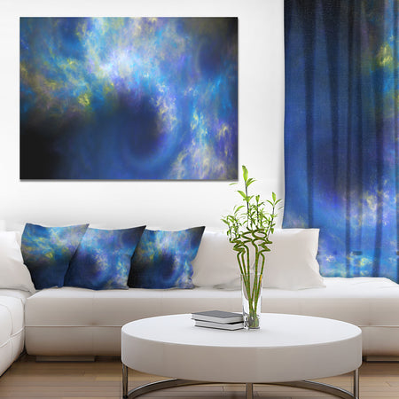 Perfect Whirlwind Starry Sky - Extra Large Abstract Canvas Art Print