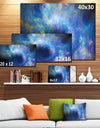 Perfect Whirlwind Starry Sky - Extra Large Abstract Canvas Art Print