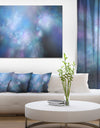 Perfect Light Blue Starry Sky - Extra Large Abstract Canvas Art Print