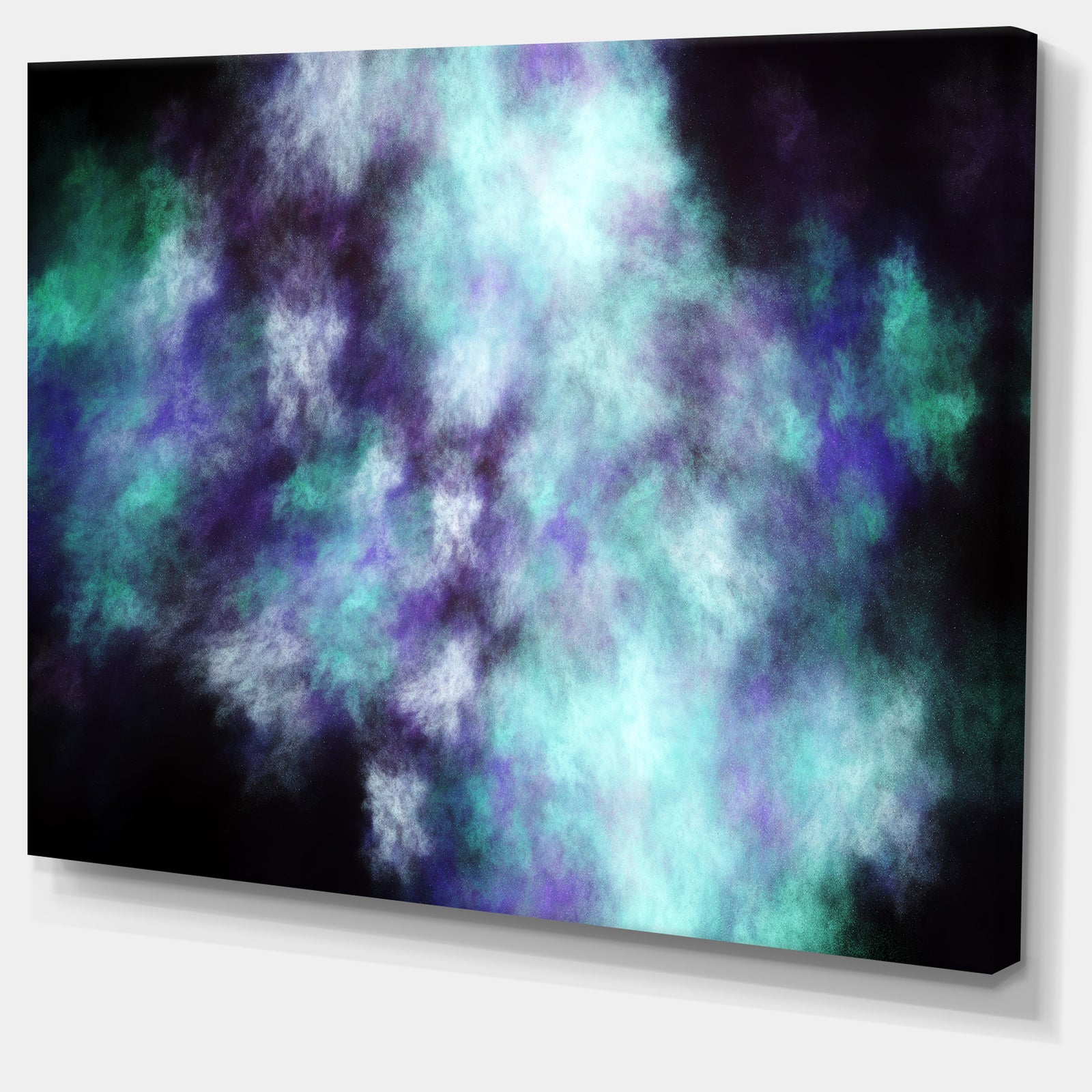 Perfect Flowery Starry Sky - Extra Large Abstract Canvas Art Print