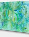 Snow Fractal Glass Texture - Abstract Artwork on Canvas