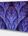 Exotic Purple Biological Organism - Abstract Art on Canvas