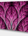 Exotic Pink Biological Organism - Abstract Art on Canvas