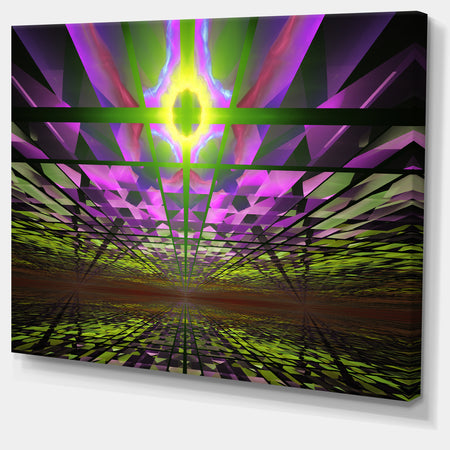 Fractal Cosmic Apocalypse - Abstract Art on Canvas