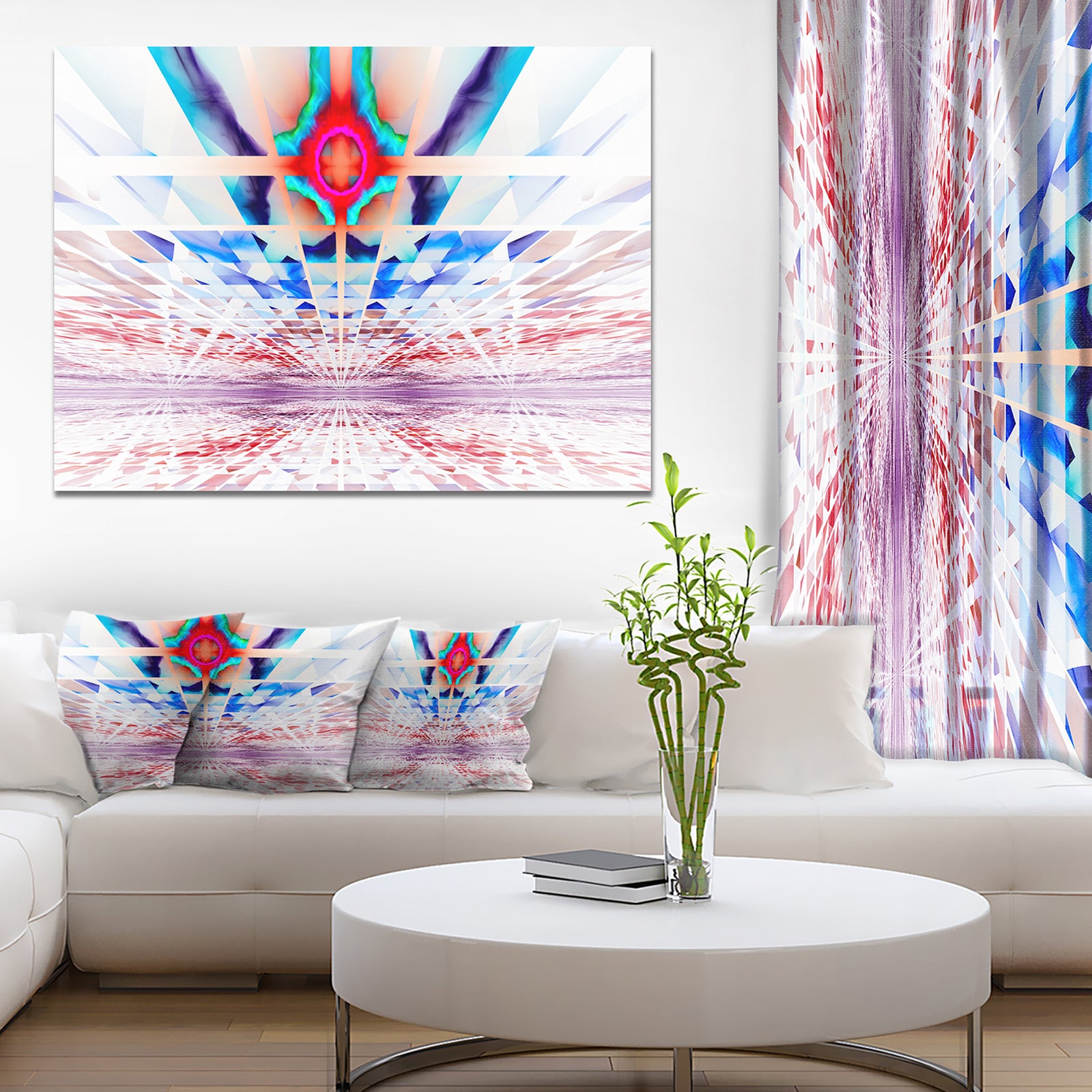 Cosmic Horizons Apocalypse - Extra Large Abstract Canvas Art Print Canvas