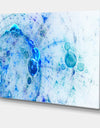 World Bubbles Fractal Pattern - Extra Large Abstract Canvas Wall Art