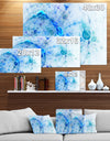 World Bubbles Fractal Pattern - Extra Large Abstract Canvas Wall Art