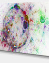 Colorful Spherical Planet Bubbles - Extra Large Canvas Art Print