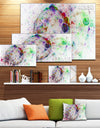 Colorful Spherical Planet Bubbles - Extra Large Canvas Art Print