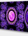 Purple Psychedelic Relaxing Art - Extra Large Canvas Art Print