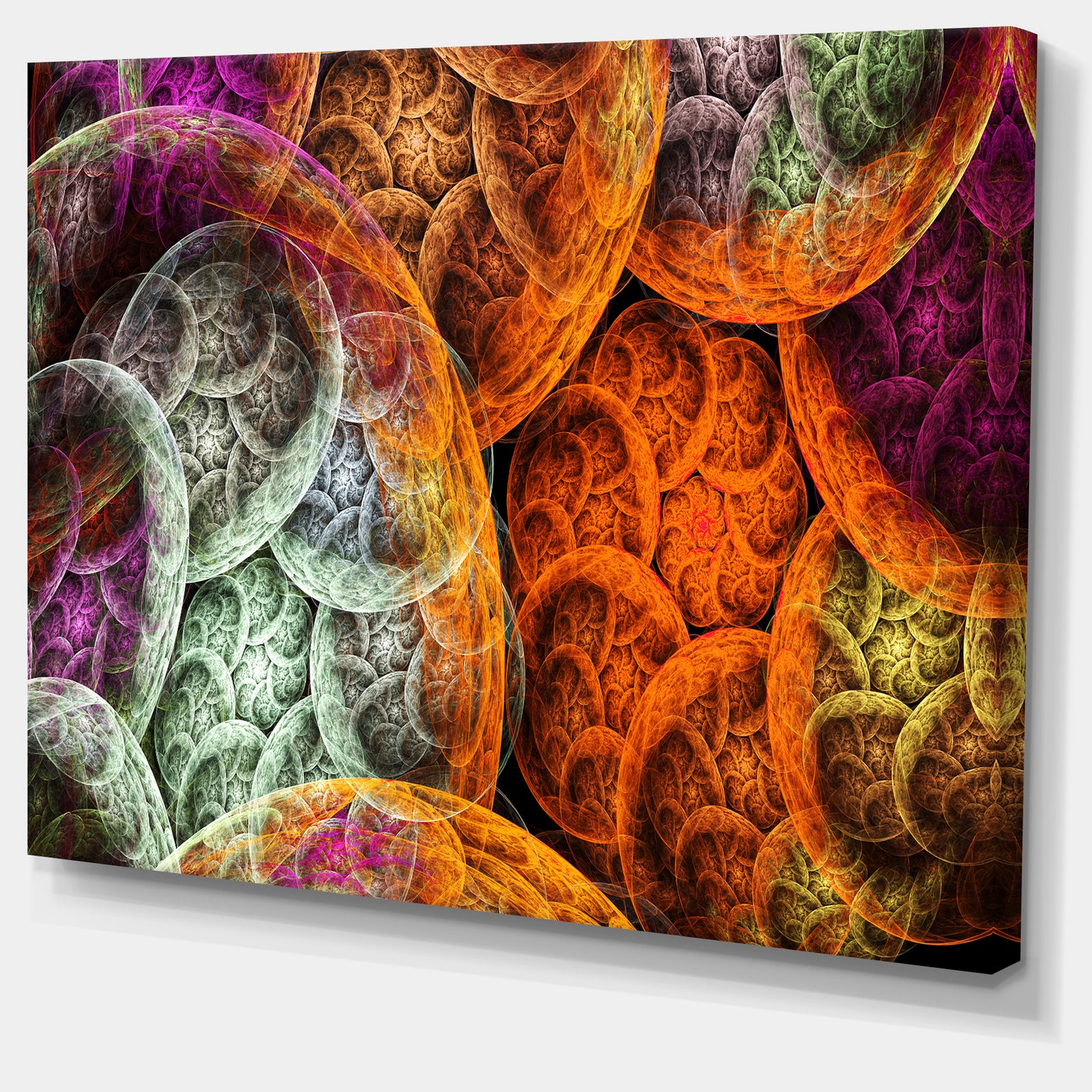 Multi-Color Dramatic Clouds - Extra Large Canvas Art Print