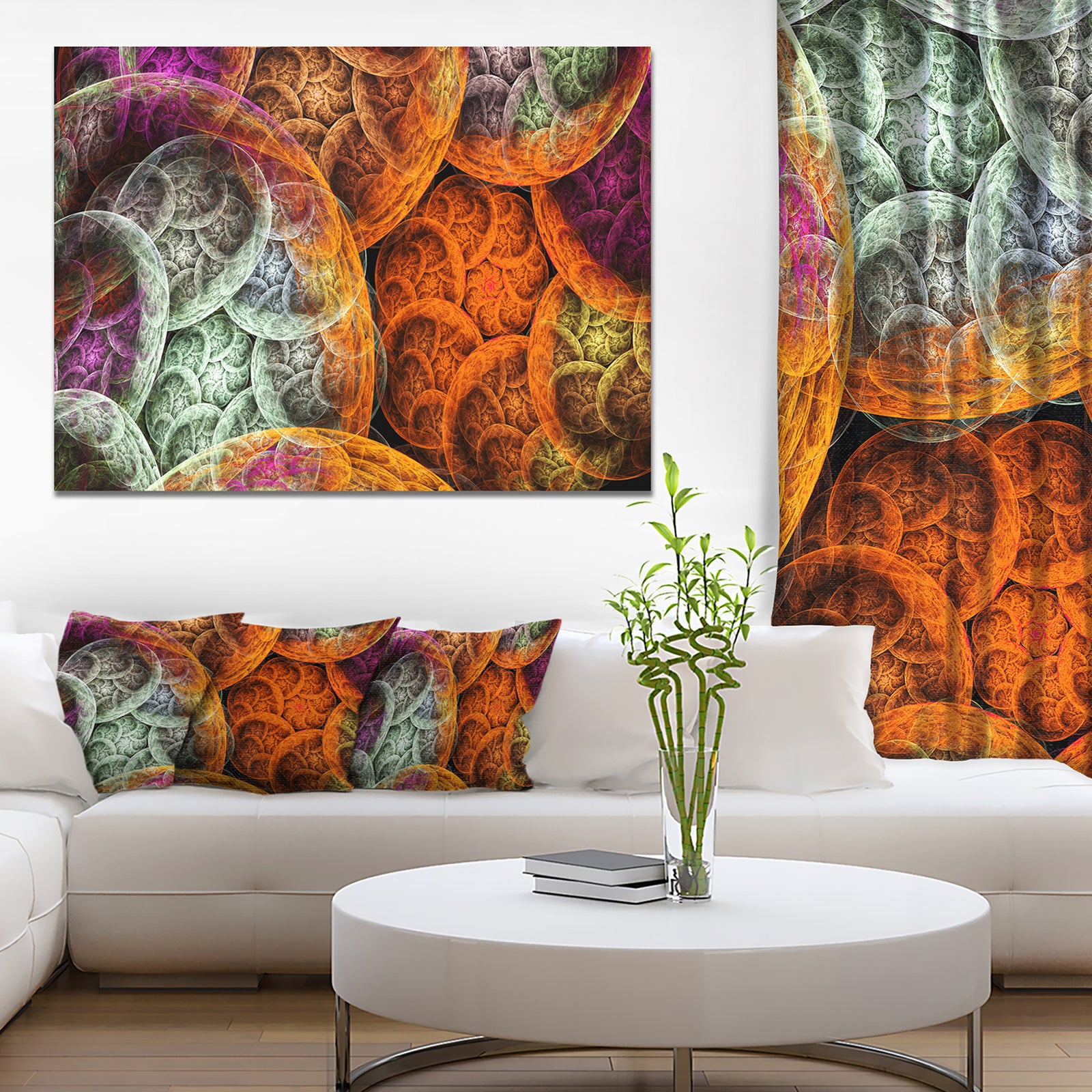 Multi-Color Dramatic Clouds - Extra Large Canvas Art Print