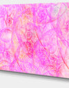 Rose Fractal Dramatic Clouds - Abstract Wall Artwork